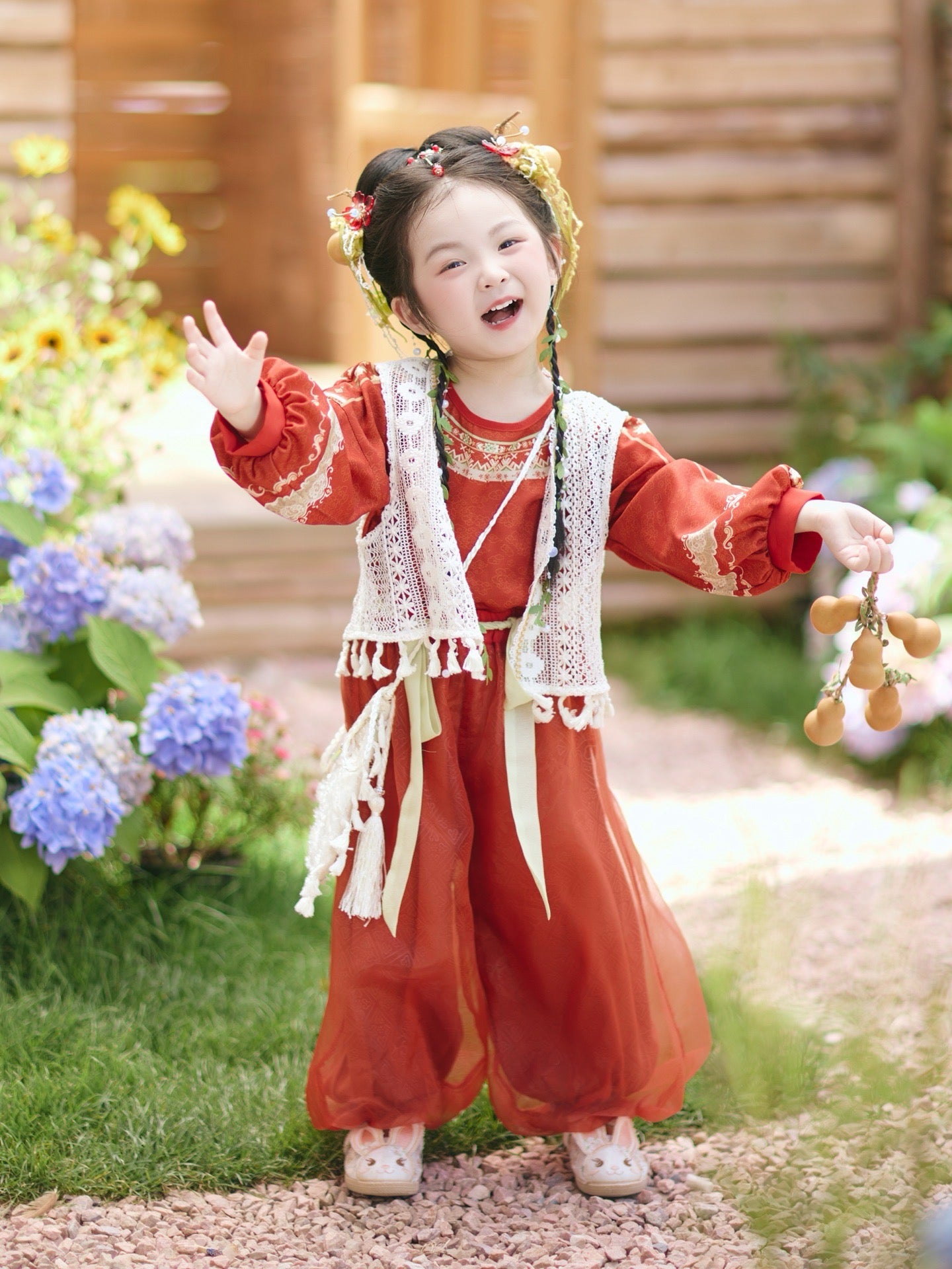 JXGX Vibrant 3-Piece Girl’s Set ---XiYan