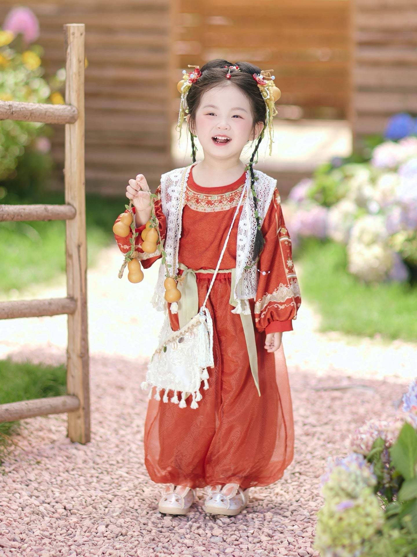 JXGX Vibrant 3-Piece Girl’s Set ---XiYan