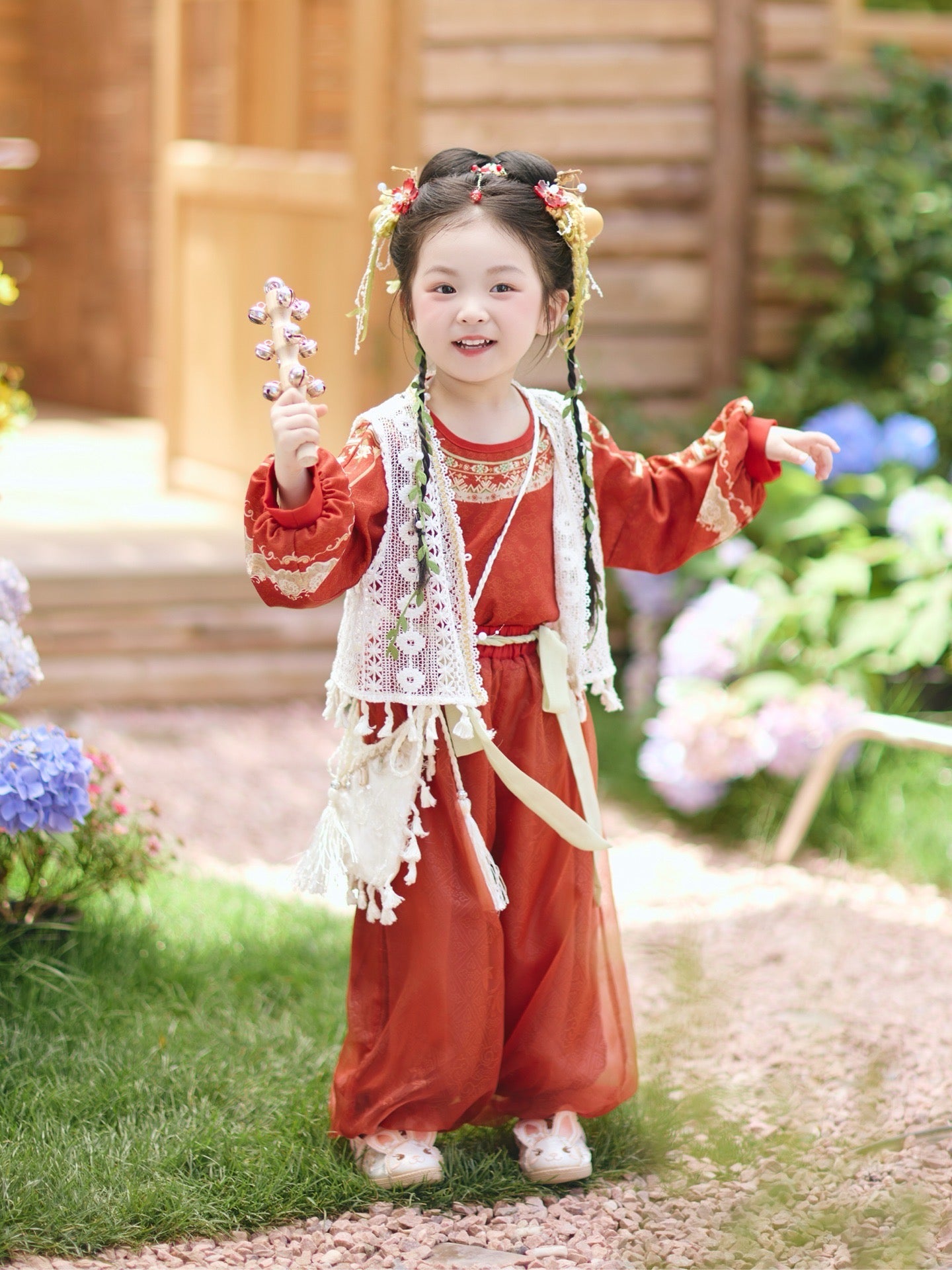 JXGX Vibrant 3-Piece Girl’s Set ---XiYan