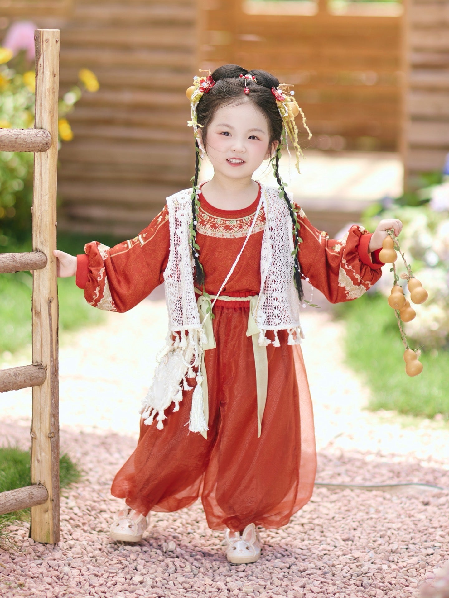 JXGX Vibrant 3-Piece Girl’s Set ---XiYan