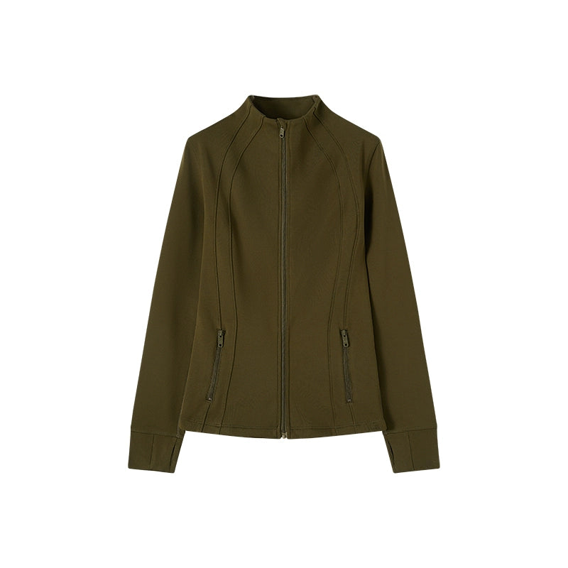 Jollybean Girls SculptZip Performance Slim Jacket (110-170/ 4y-Adult)