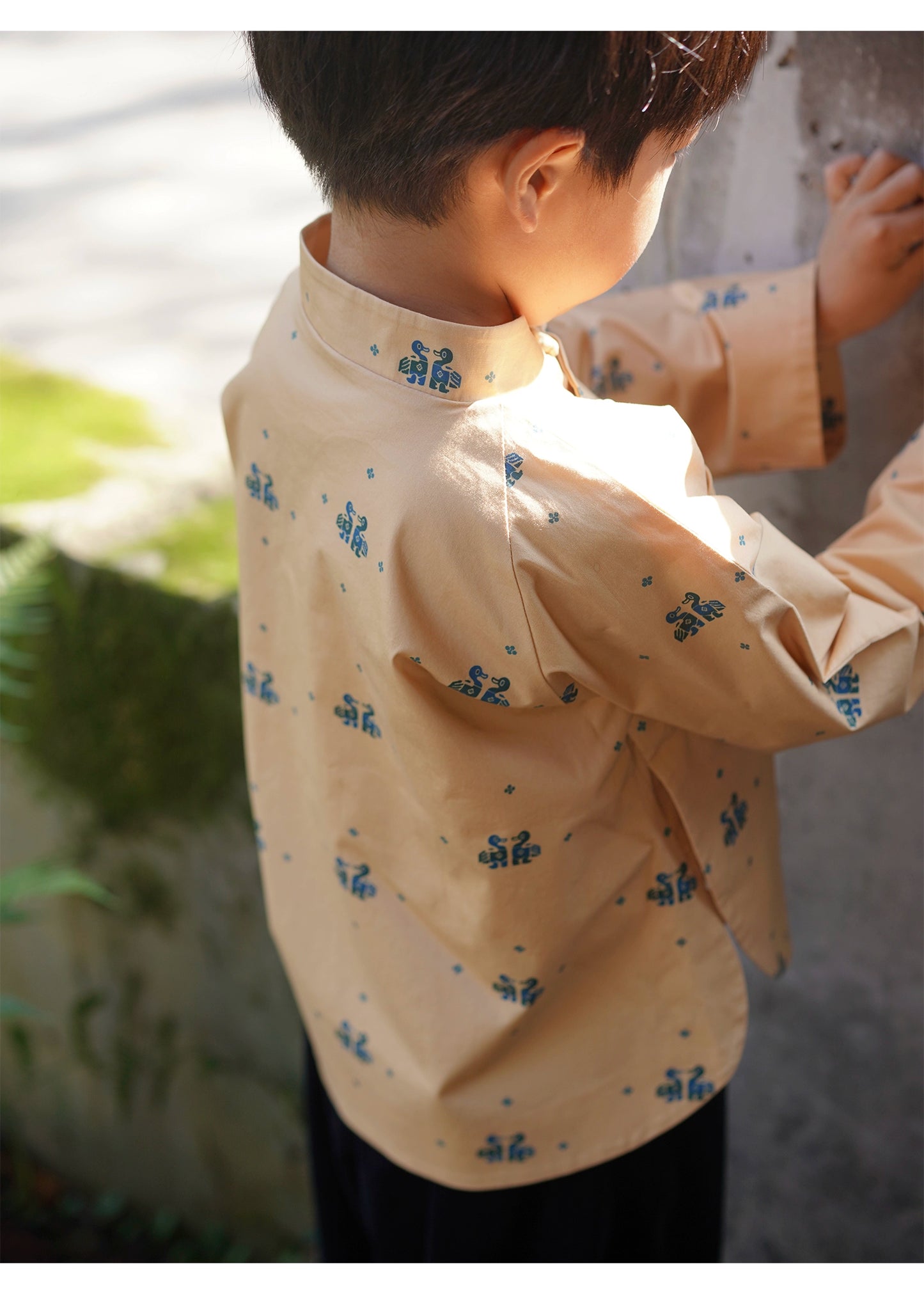 MaNa Kids Golden Chinese New Year Shirt