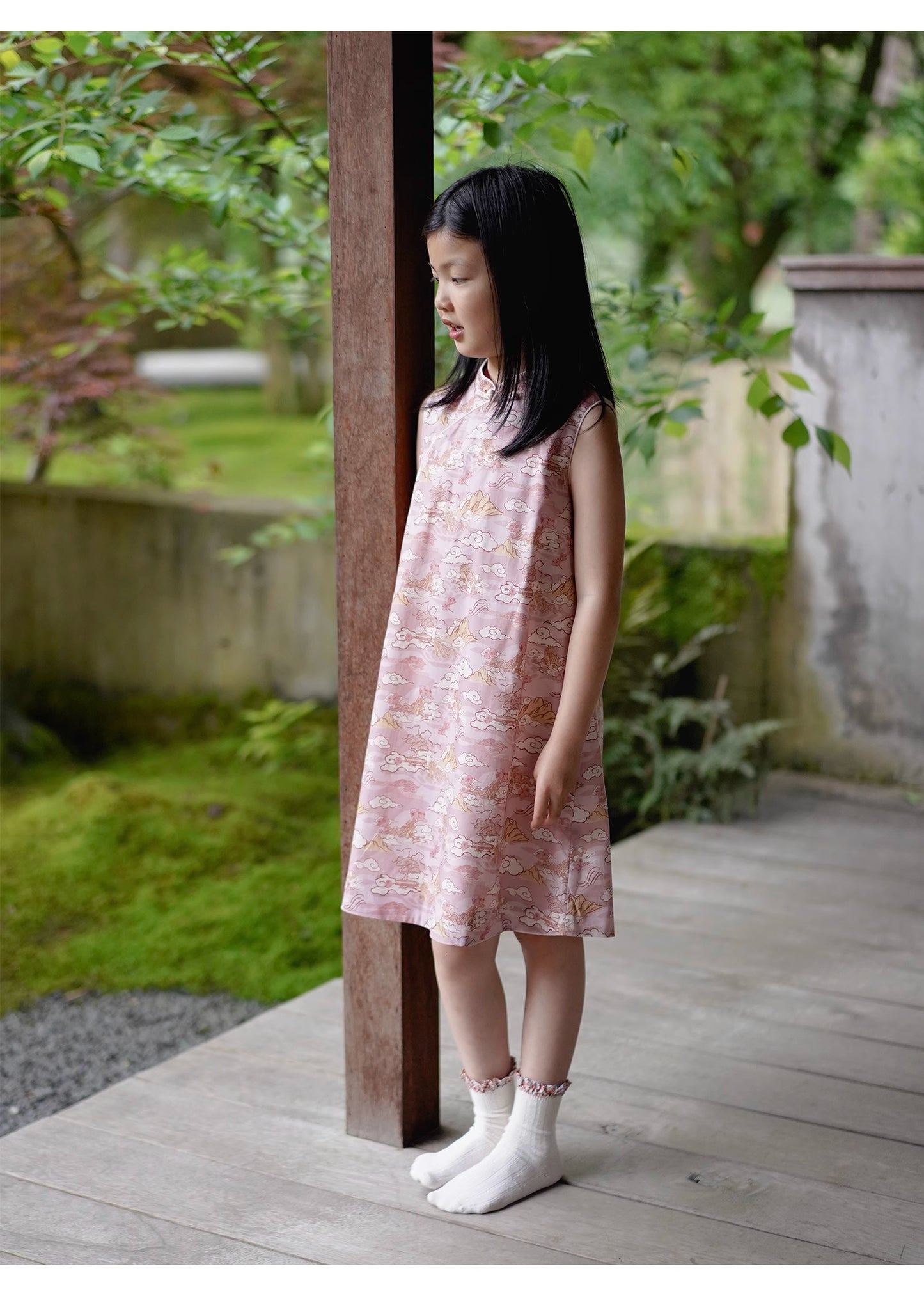 Mana Kids Clouds of Legend Cotton Cheongsam