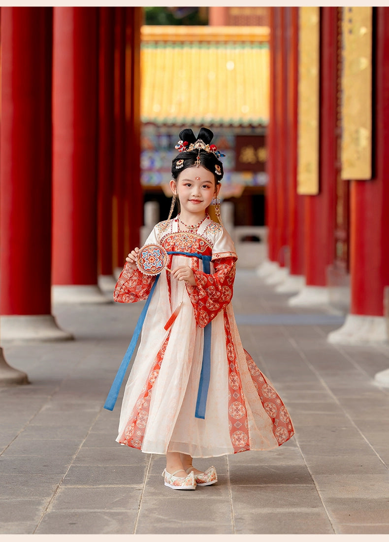 MengHu Girls' Hanfu Confucian Dress ---Wanwan--- Chinese New Year