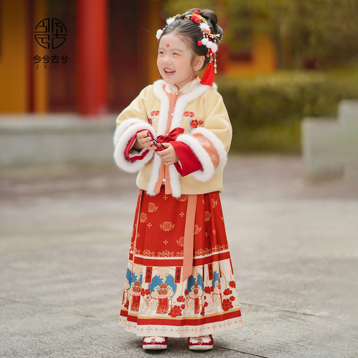 JXGX Chinese New Year Girl Set ---Jinhui