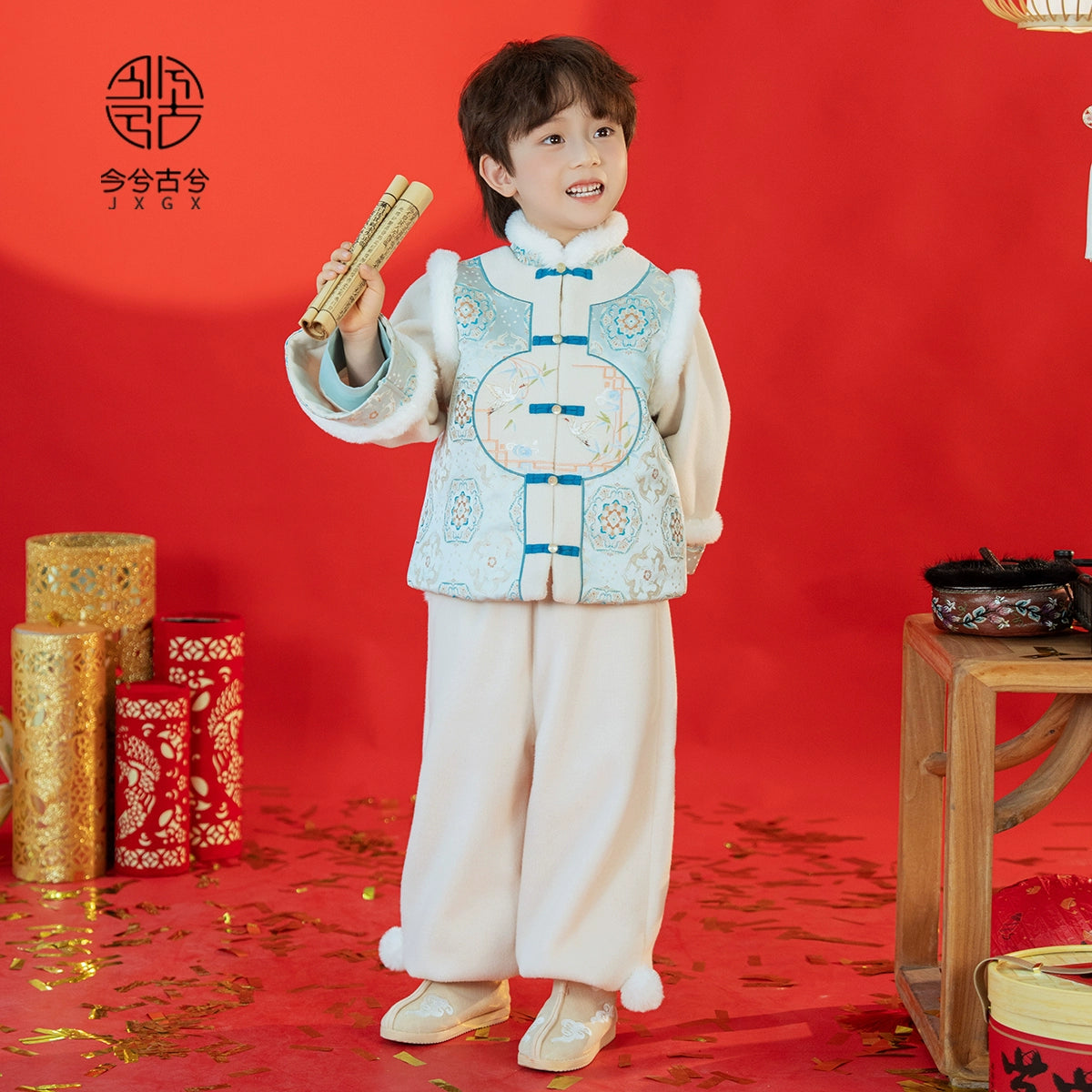 JXGX Chinese New Year Boys Jacket ---Jiashuo