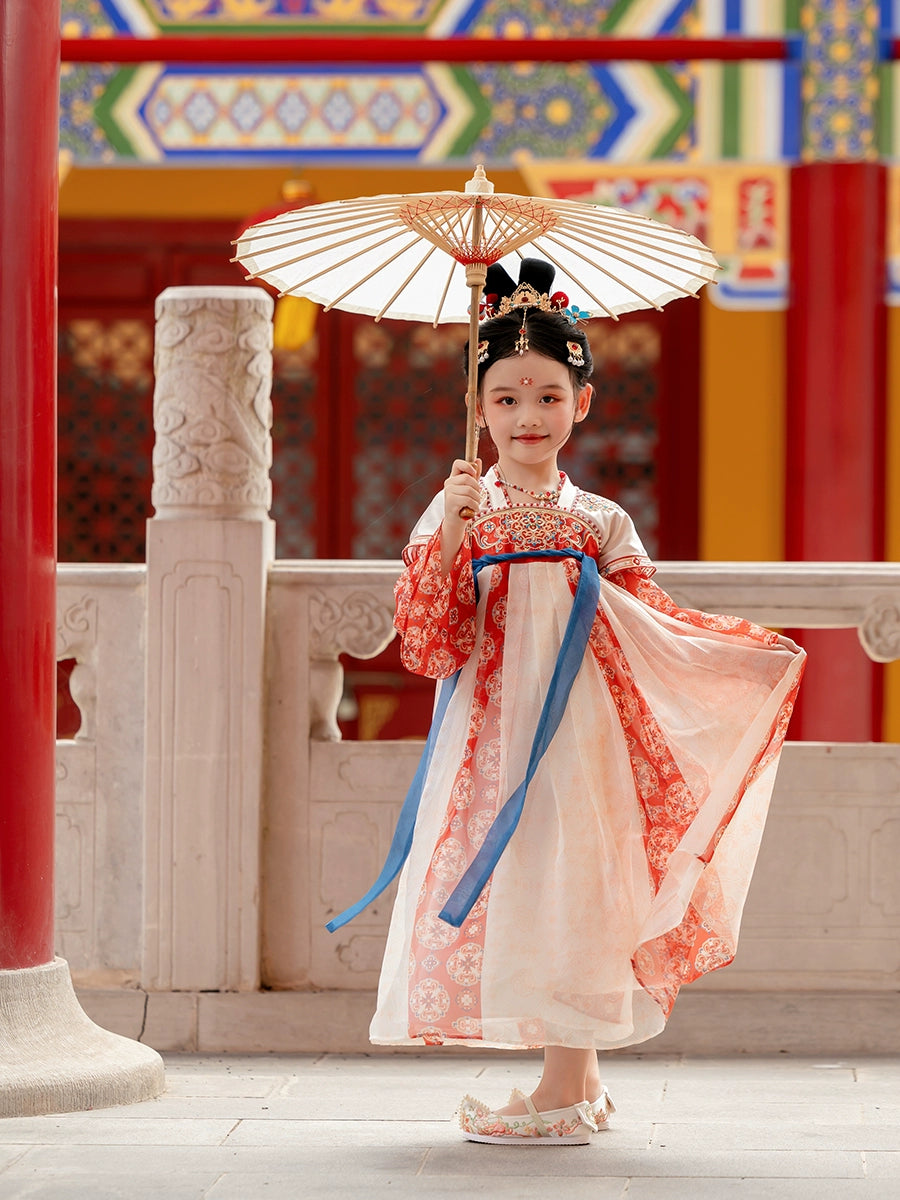 MengHu Girls' Hanfu Confucian Dress ---Wanwan--- Chinese New Year