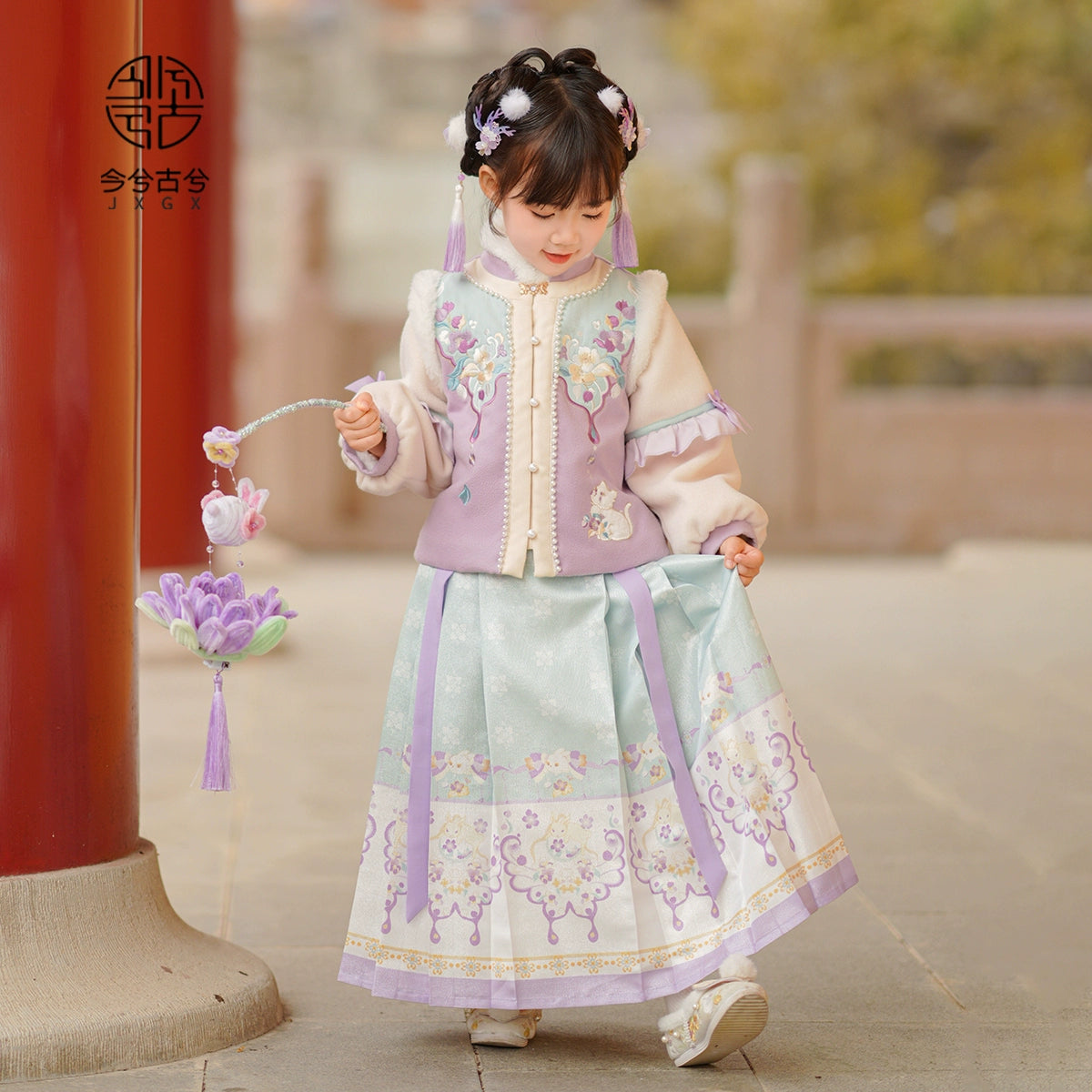 JXGX Chinese New Year Girl Set ——Zilan