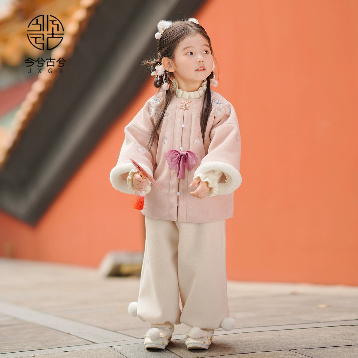 JXGX Chinese New Year Girl Jacket ---Xiwei