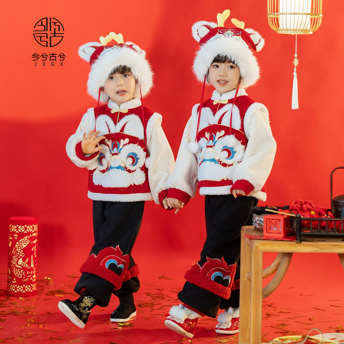 JXGX Chinese New Year Kids Set ----Kaicheng