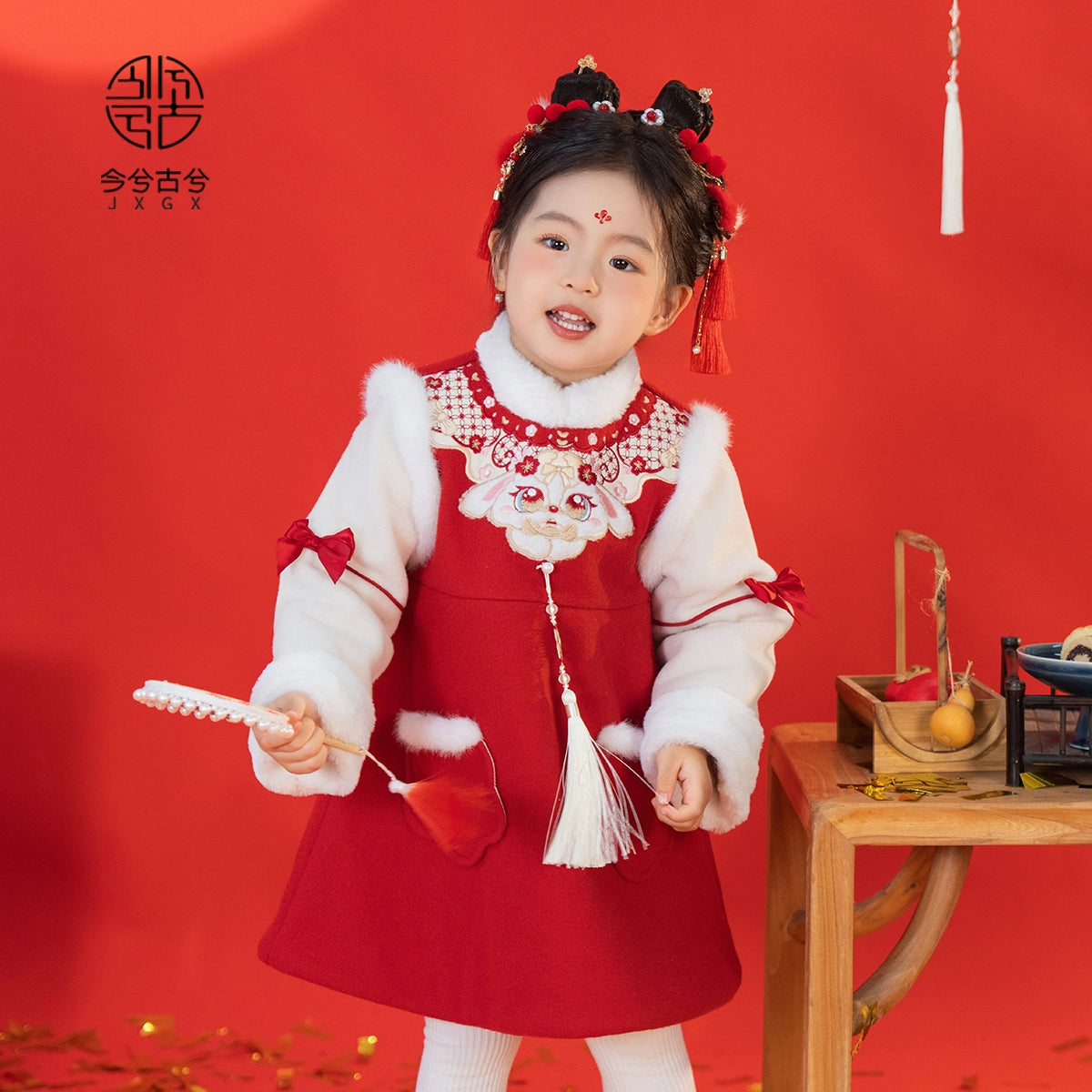 JXGX Chinese New Year Girl Set ---Qianni