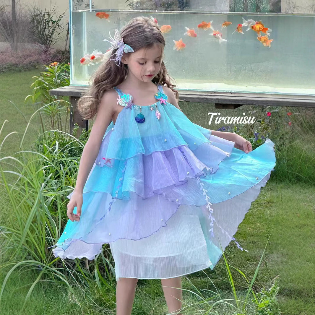 Tiramisu Girls Ocean Dreamer Dress (100-150/3y-12y)