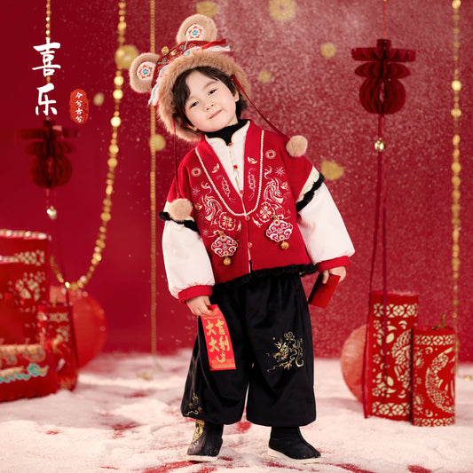 JXGX Boys New Year Traditional Outfit --- XiLe