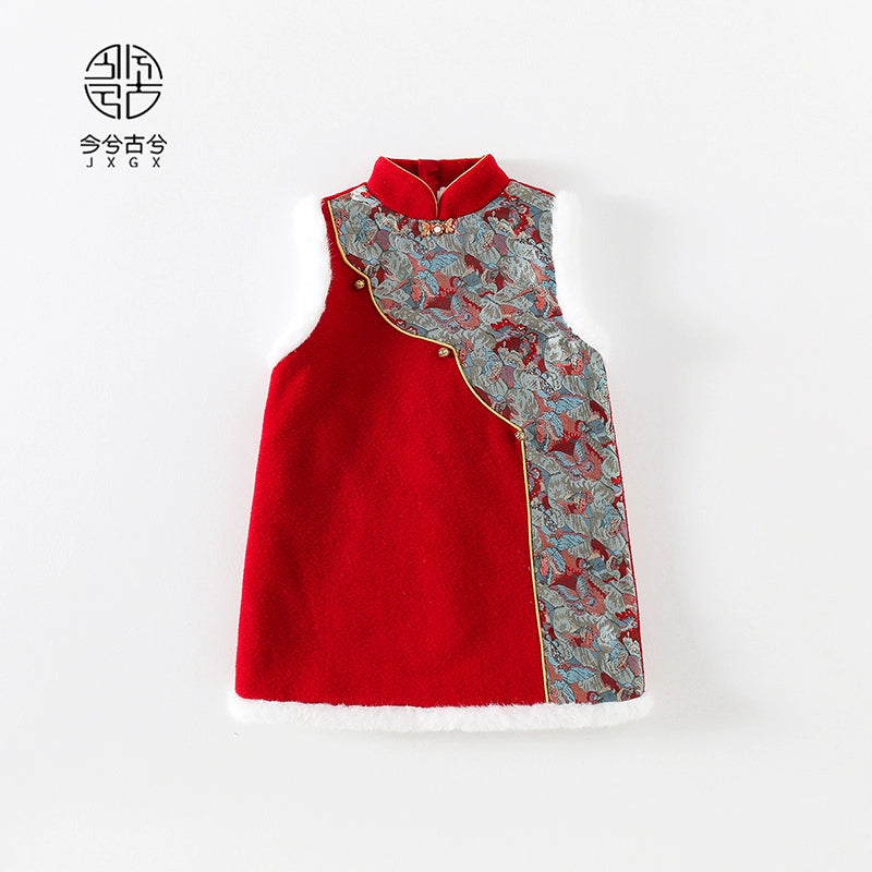JXGX Chinese New Year Girl Dress --- Nuoran