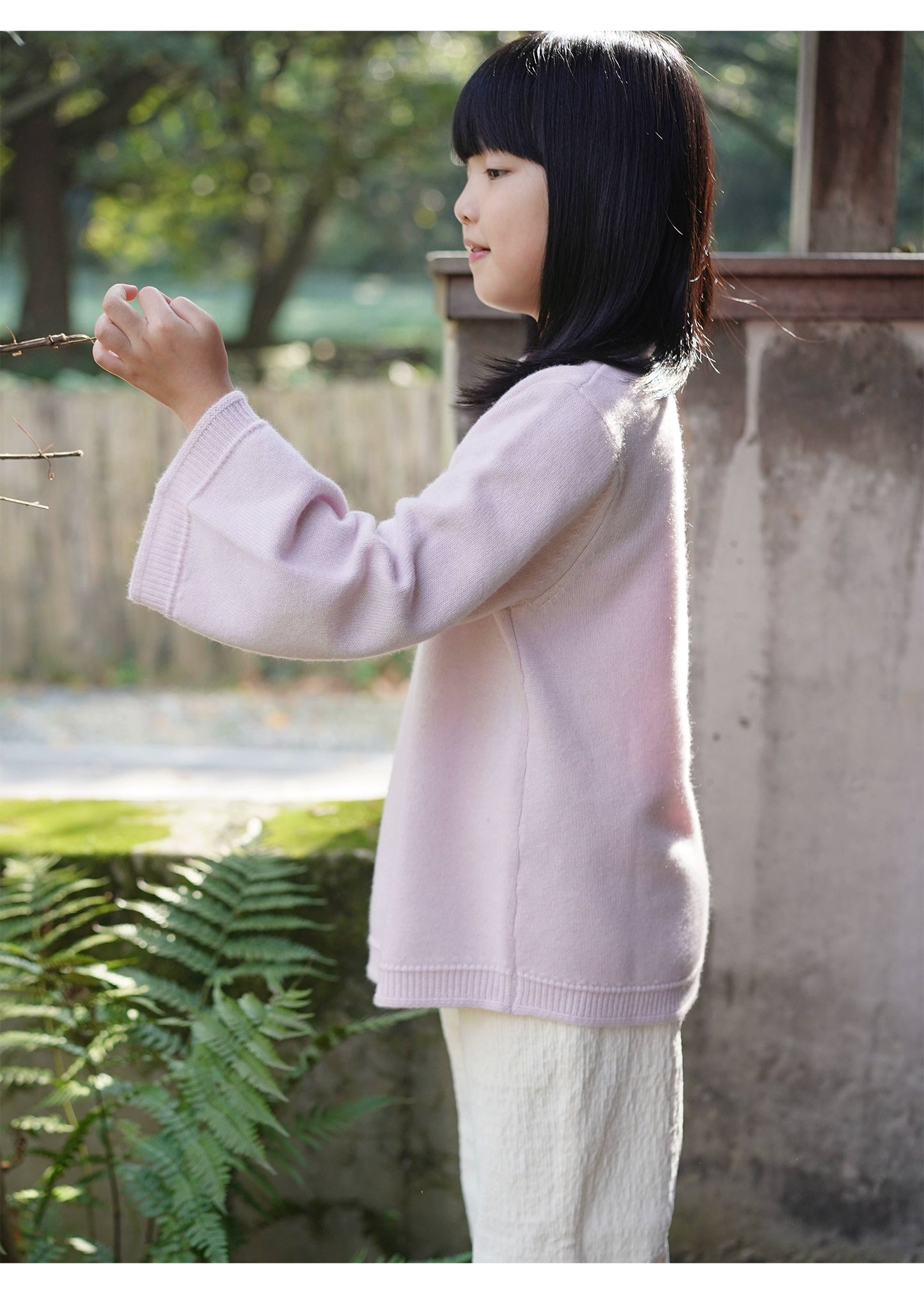 MaNa Chinese New Year Kids Soft Pink Woolen Sweater