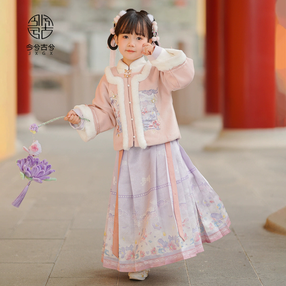 JXGX Chinese New Year Girl Set ---Yunpan