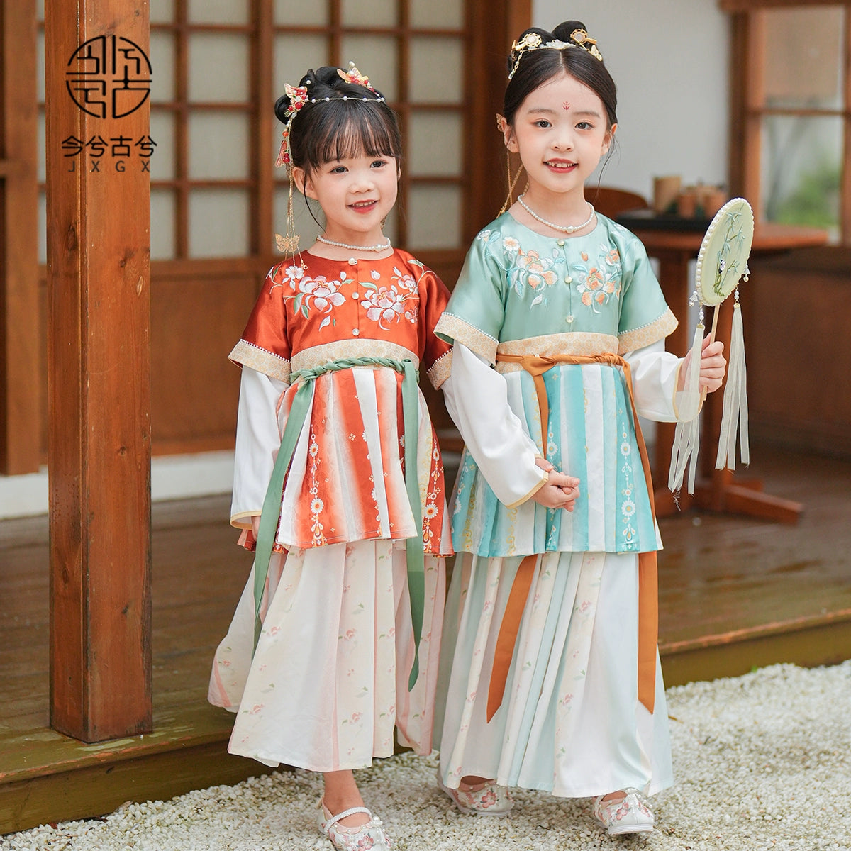 JXGX Fall/Spring Chinese New Year Girl Set —Miaoan