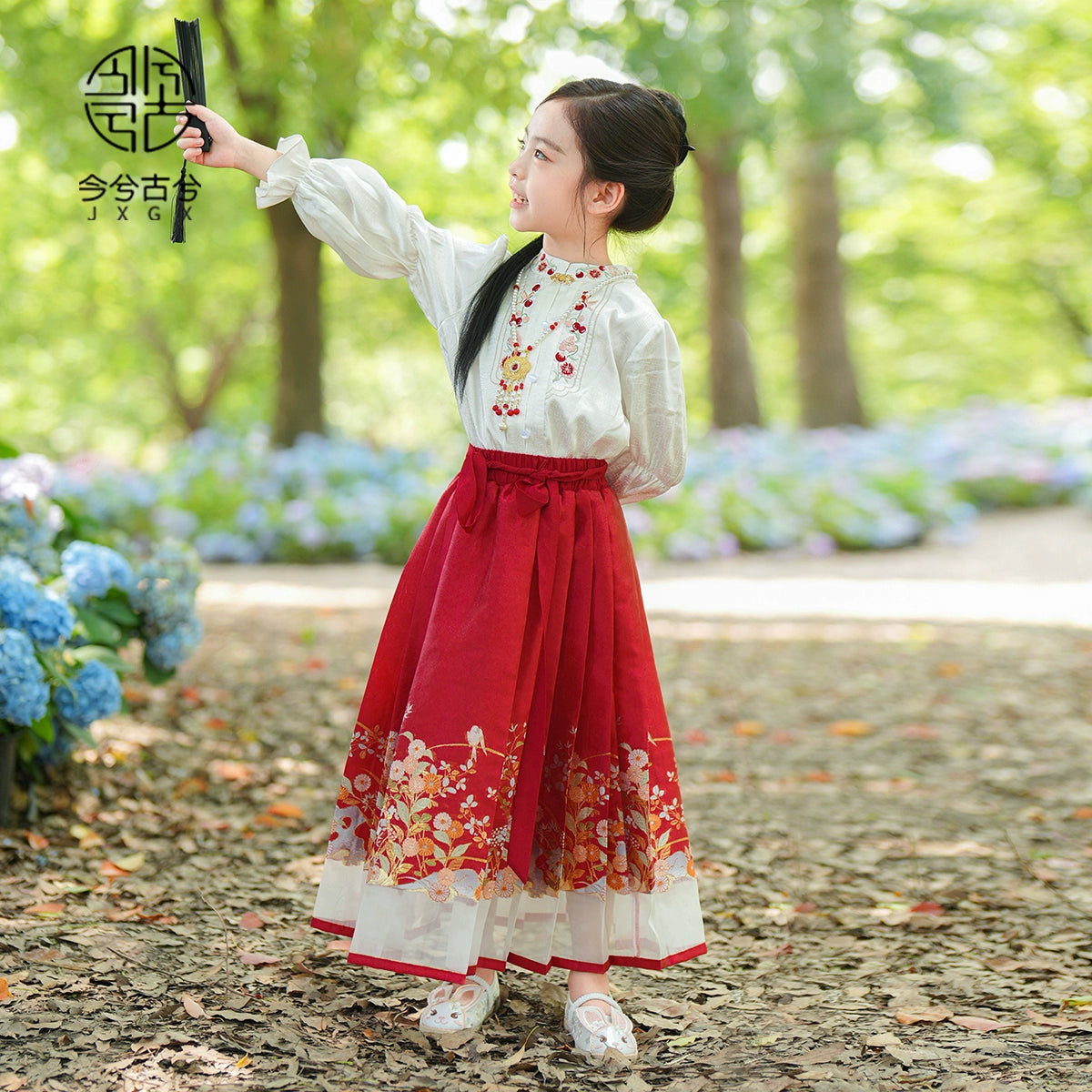 JXGX Fall/Spring Chinese New Year Girl Set--Yinli