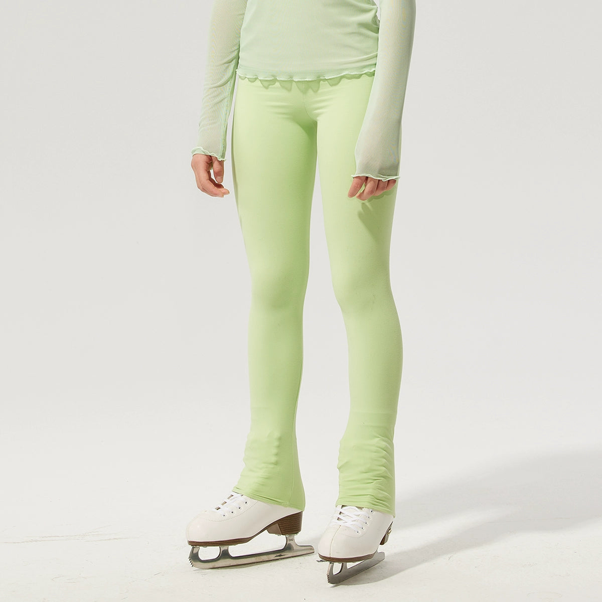 Jollybean Girls ShimmerFlex Ice Skating Tights (120-160/5y-12+)