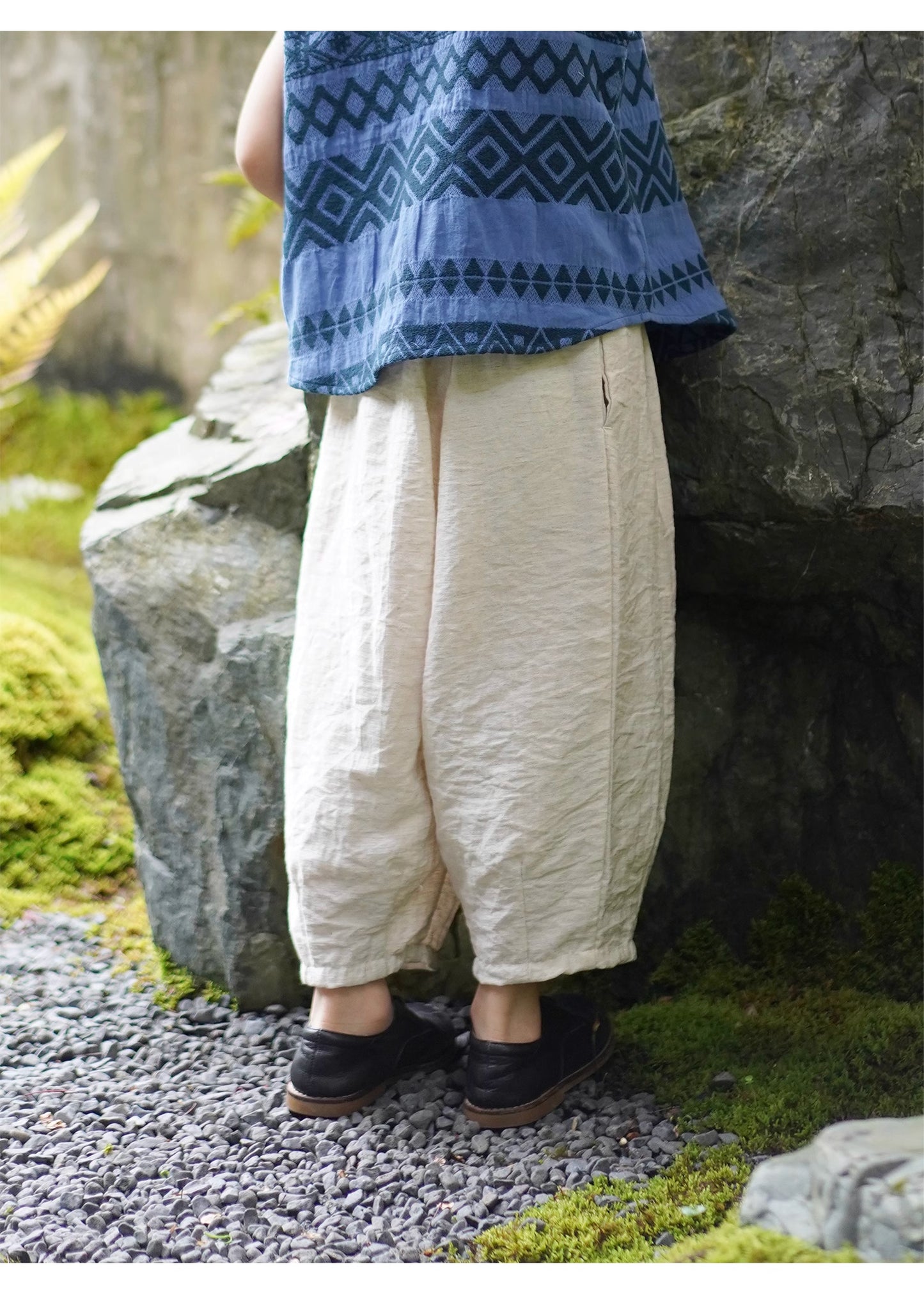 Mana Kids Natural Breeze Linen Trousers