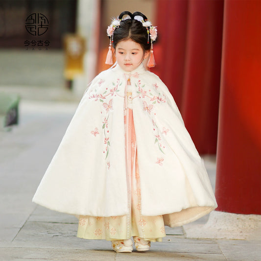 JXGX Chinese New Year Girl Cape ---Fenduo