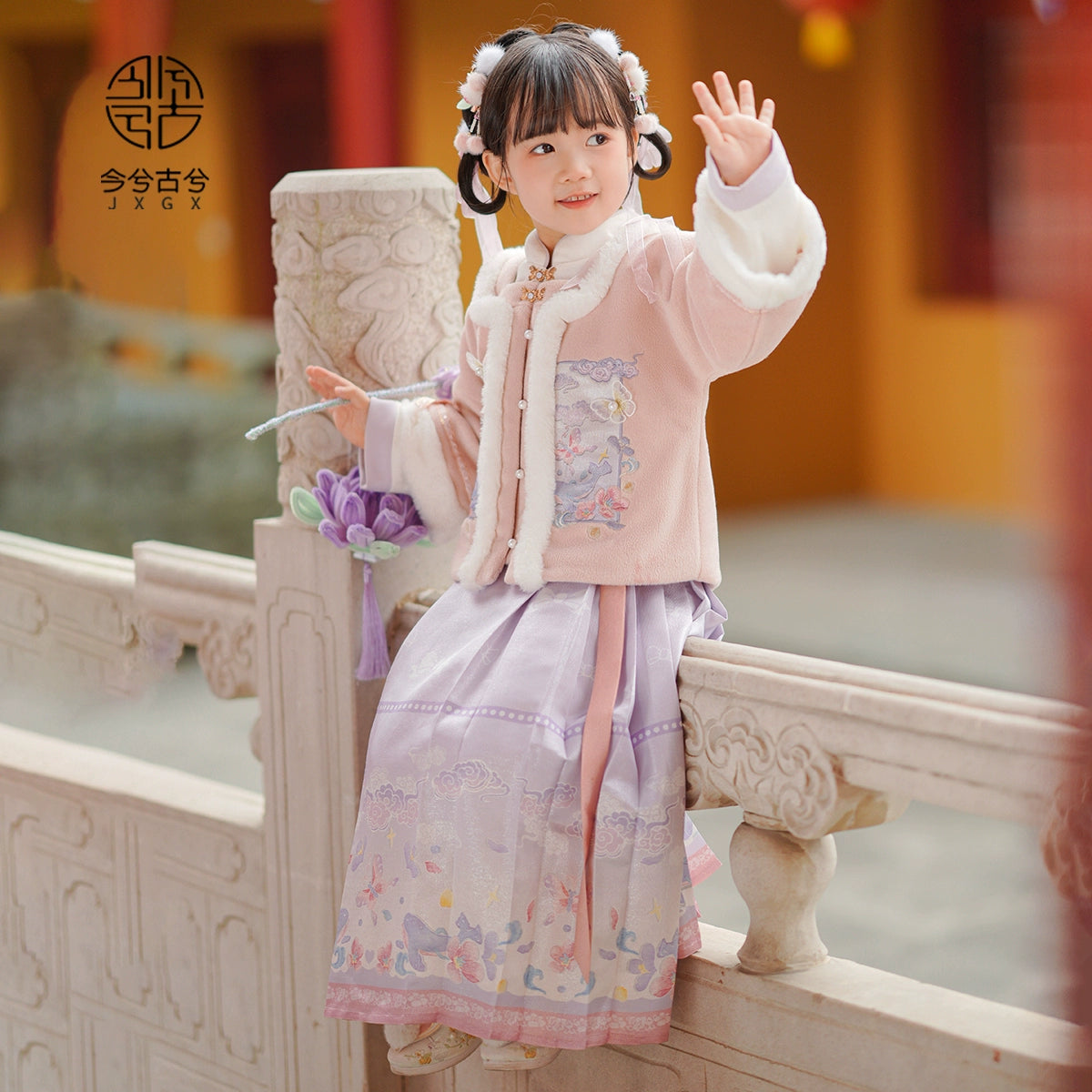 JXGX Chinese New Year Girl Set ---Yunpan