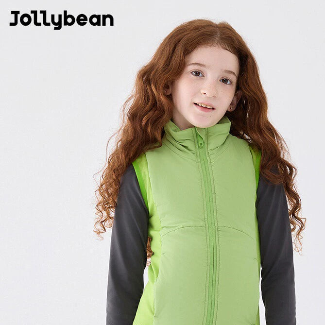 Jollybean AeroFlex Girls' Lightweight Puffer Vest (120-170/ 5y-Adult)