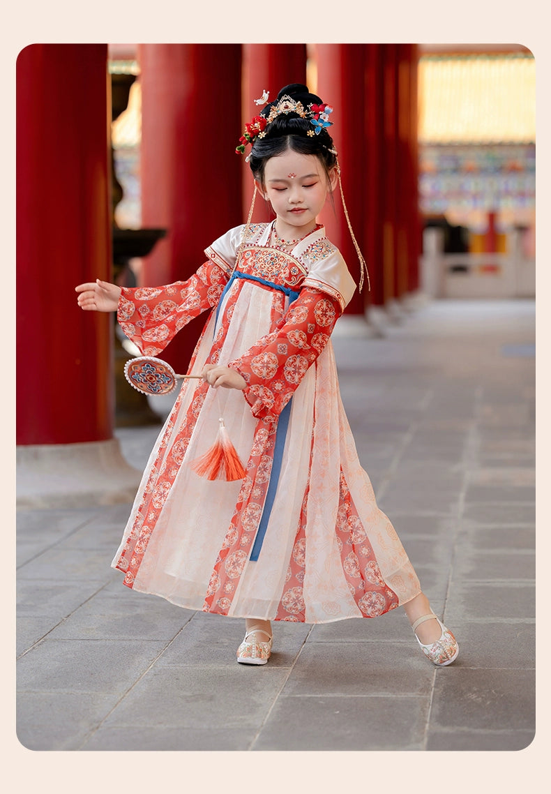 MengHu Girls' Hanfu Confucian Dress ---Wanwan--- Chinese New Year