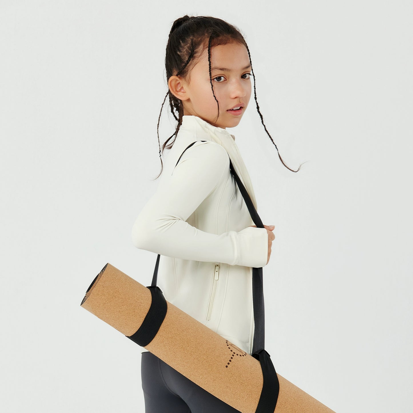 Jollybean Girls SculptZip Performance Slim Jacket (110-170/ 4y-Adult)