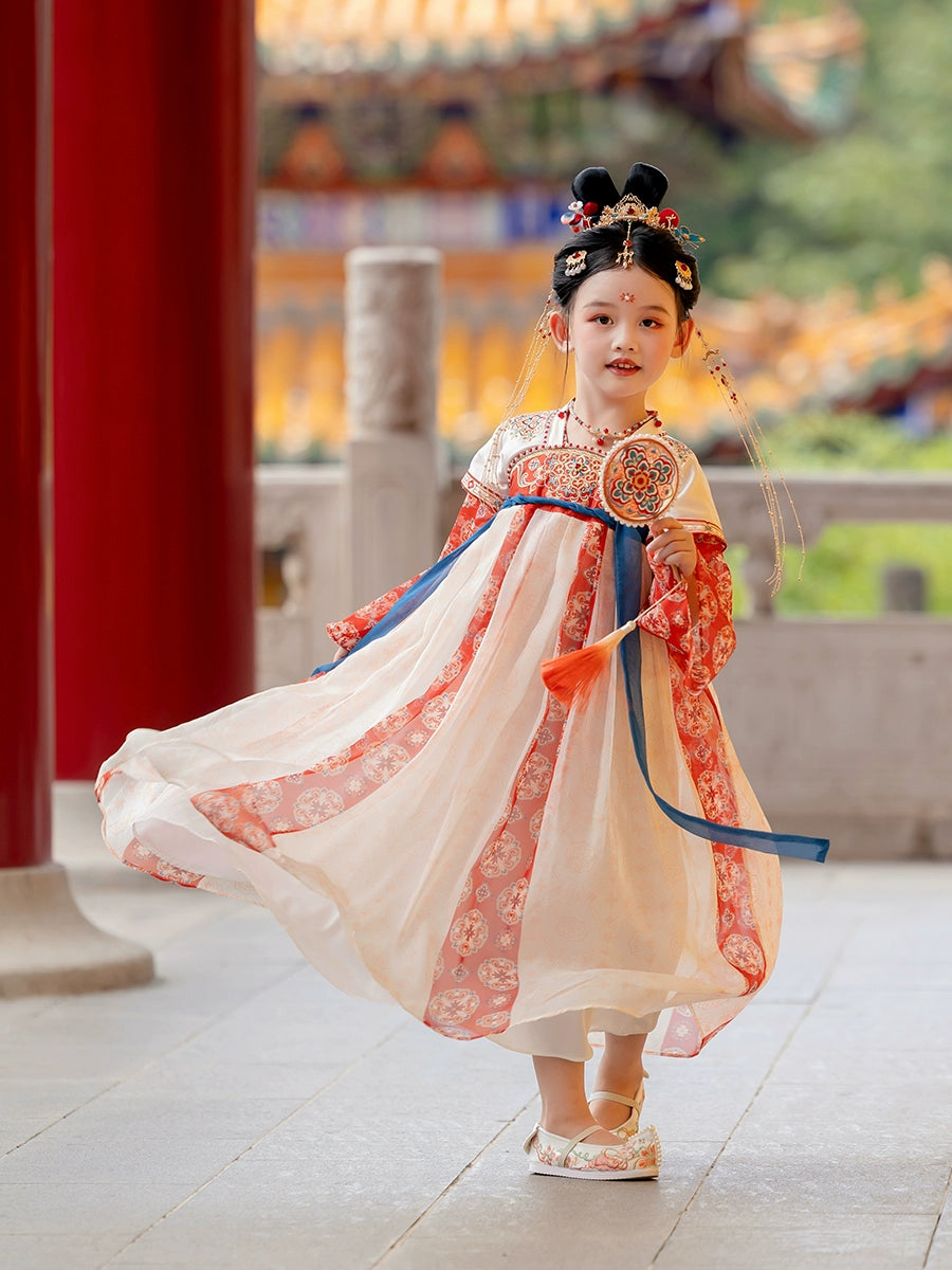 MengHu Girls' Hanfu Confucian Dress ---Wanwan--- Chinese New Year