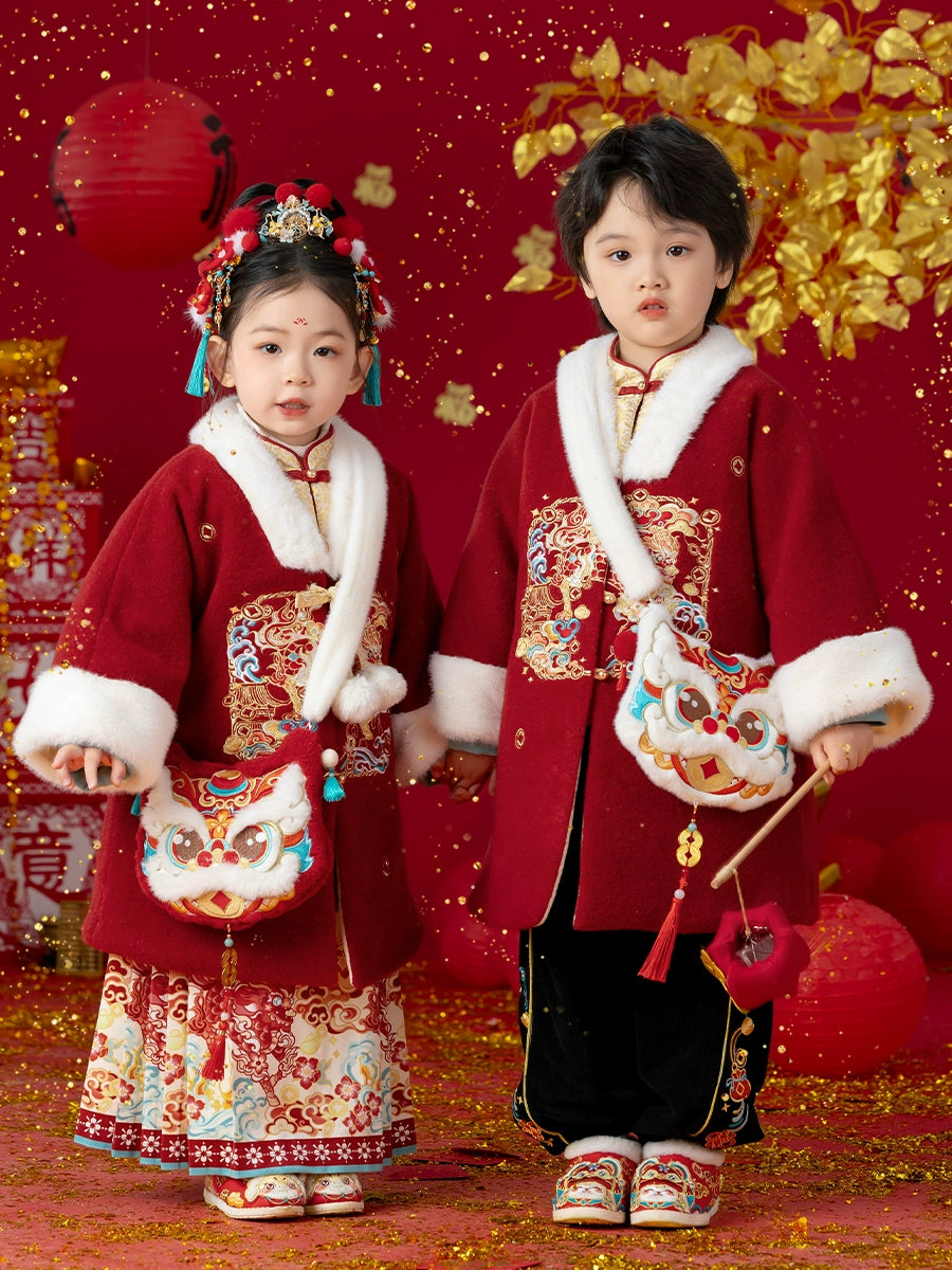 Menghu Kids’ Chinese New Year's Outfit ---Xianglin