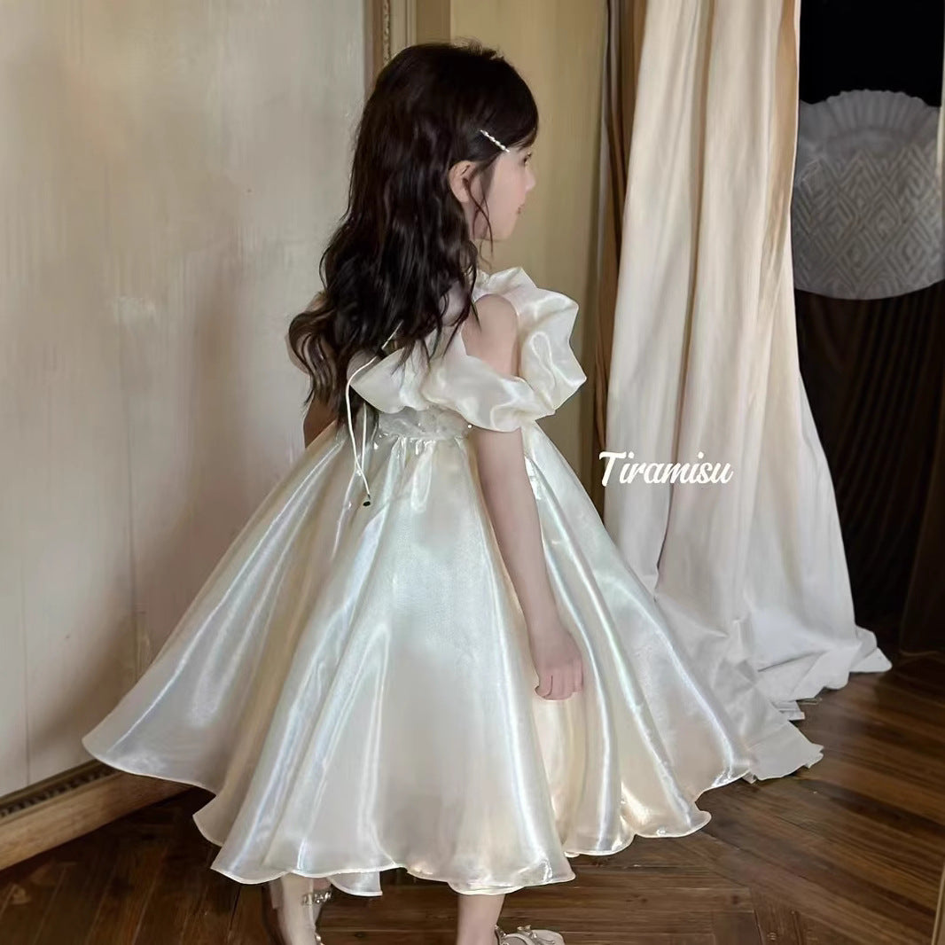 Tiramisu Girls Pearl Mist Princess Dress  (100-150/3y-12y)