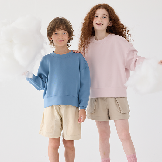 Jollybean CloudSoft Tencel Air-Layer Kids Sweatshirt (120-170/5y-Adult)