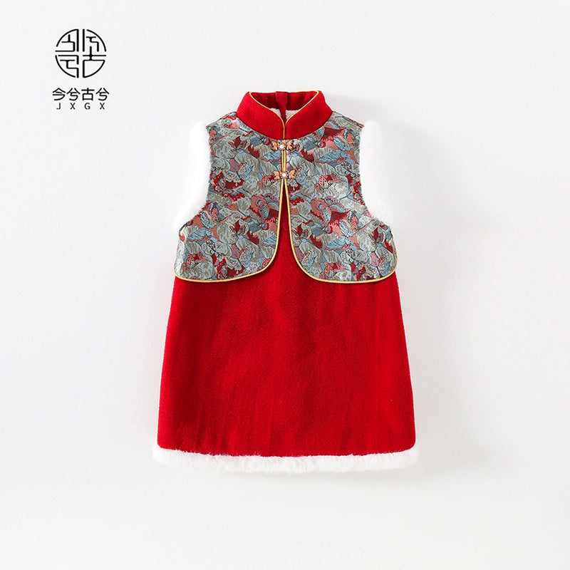 JXGX Chinese New Year Girl Dress ---Shuyan