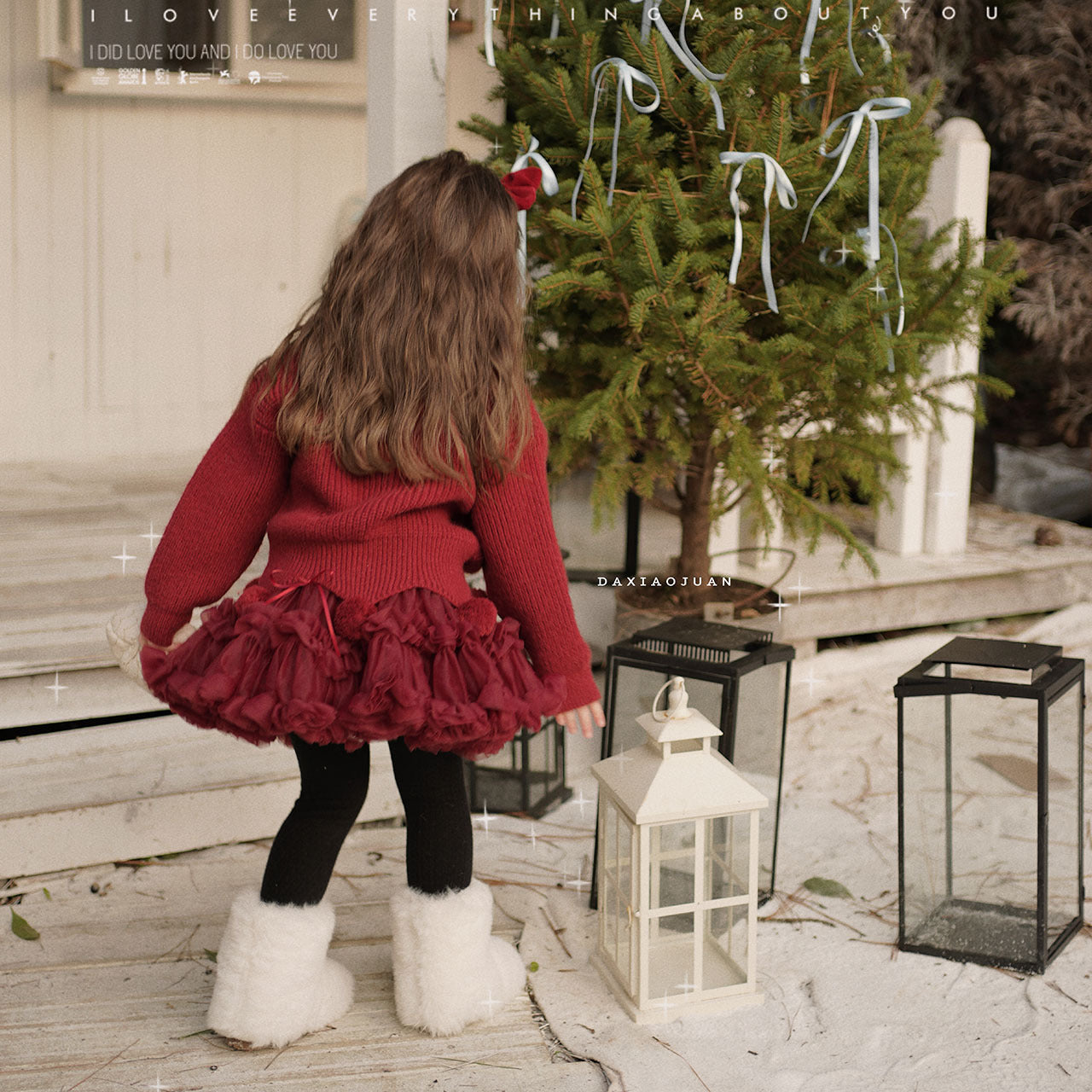 DXJ Girls' Holiday Magic Ensemble Set