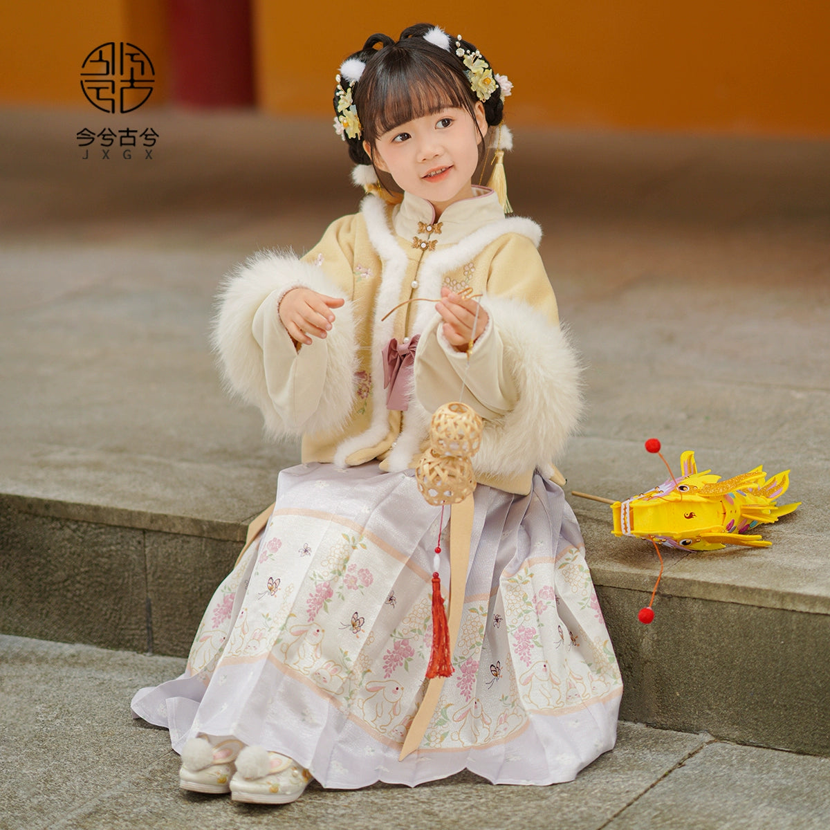 JXGX Chinese New Year Girl Set---Zhiyu