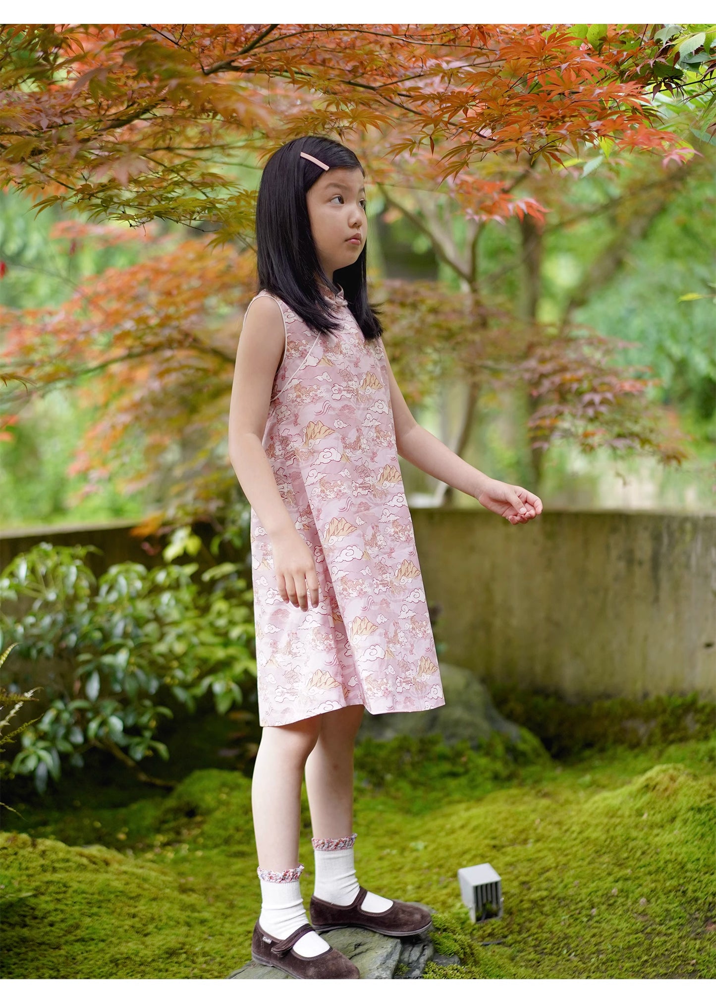 Mana Kids Clouds of Legend Cotton Cheongsam