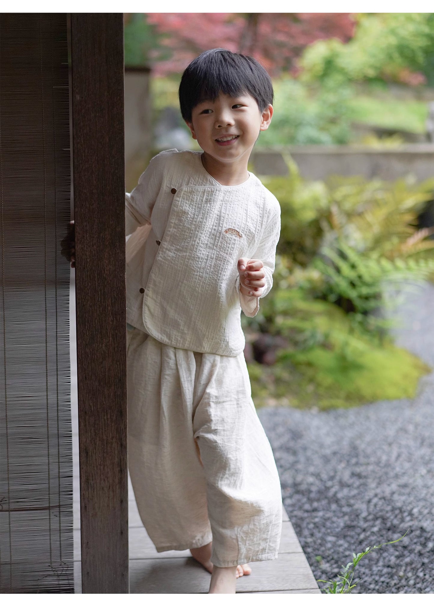 Mana Kids Natural Breeze Linen Trousers