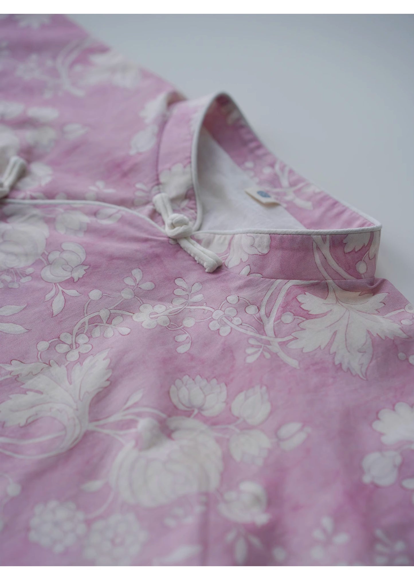 MaNa Pink Floral Short-sleeve Top