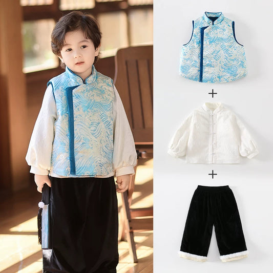 JXGX Boys New Year Traditional Outfit --- RongChuan