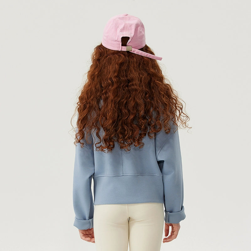 Jollybean Girls CloudFlex Zip-Up Batwing Jacket (120-170/ 5y-Adult)