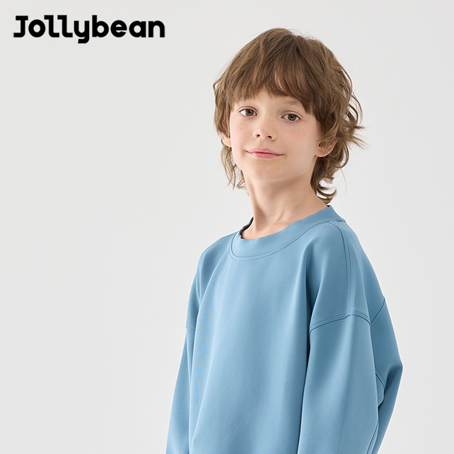 Jollybean CloudSoft Tencel Air-Layer Kids Sweatshirt (120-170/5y-Adult)