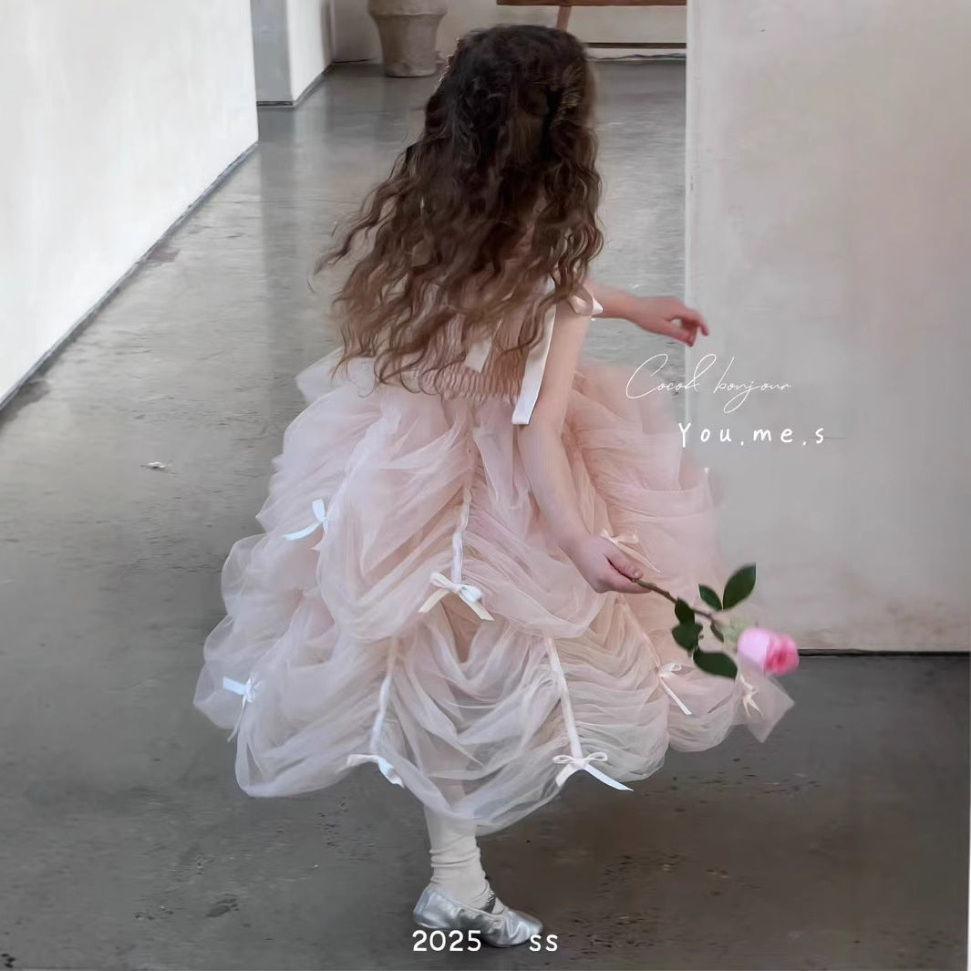 Girls Blush Fairy Tulle Gown (90-130/18m-7y)