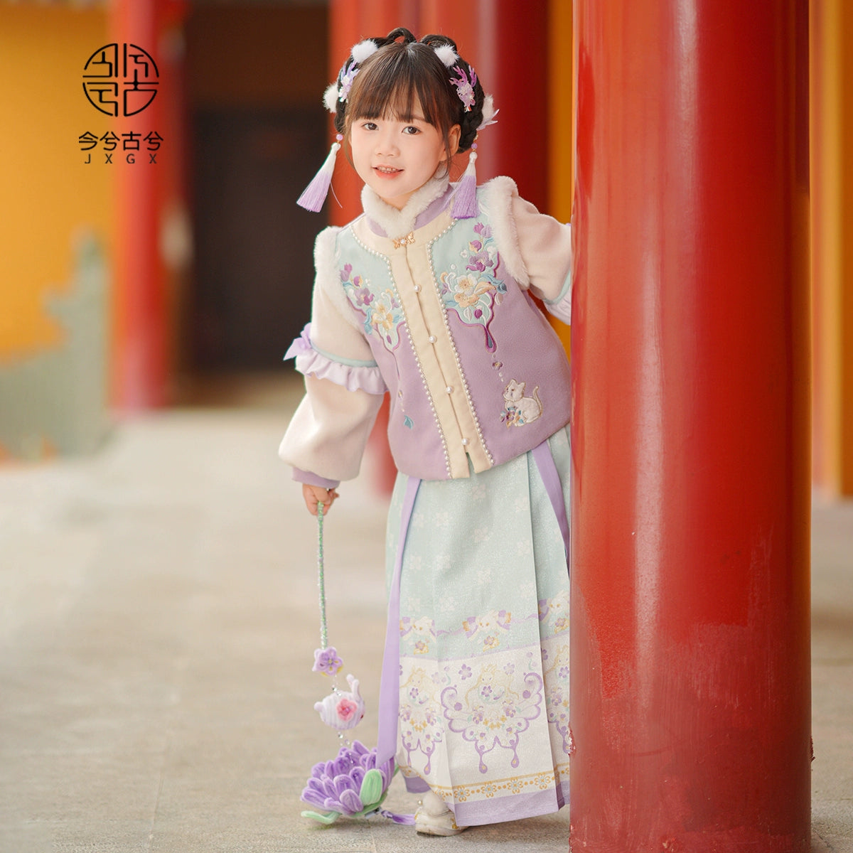 JXGX Chinese New Year Girl Set ——Zilan