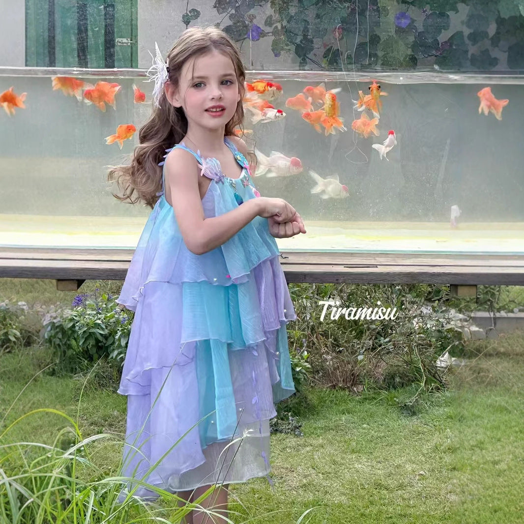 Tiramisu Girls Ocean Dreamer Dress (100-150/3y-12y)