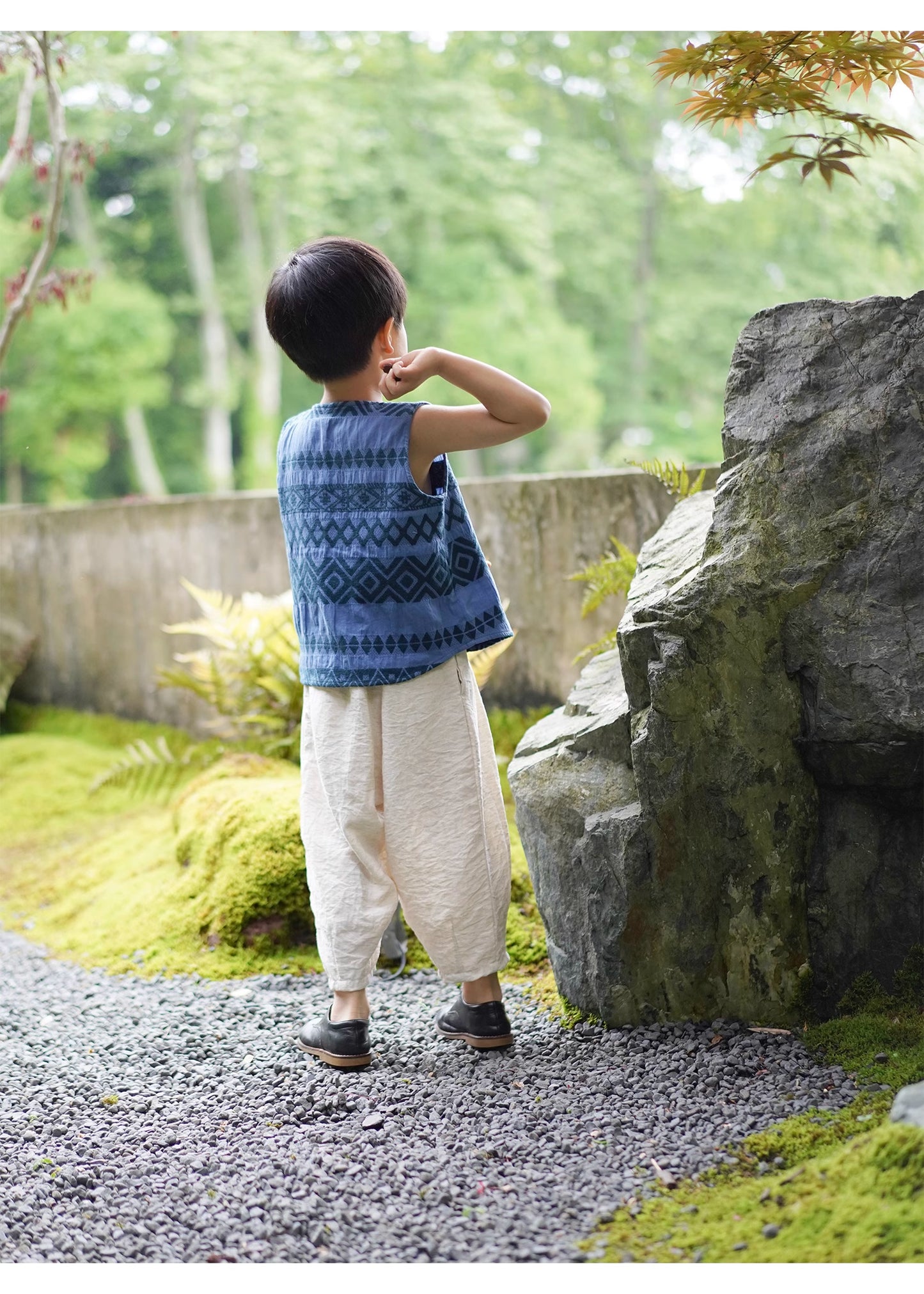 Mana Kids Natural Breeze Linen Trousers