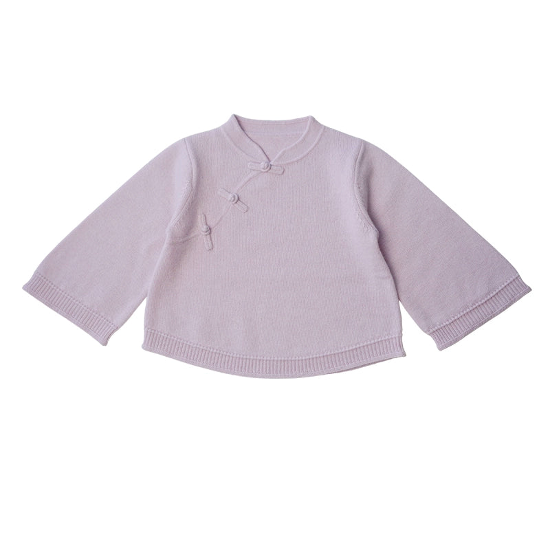 MaNa Chinese New Year Kids Soft Pink Woolen Sweater