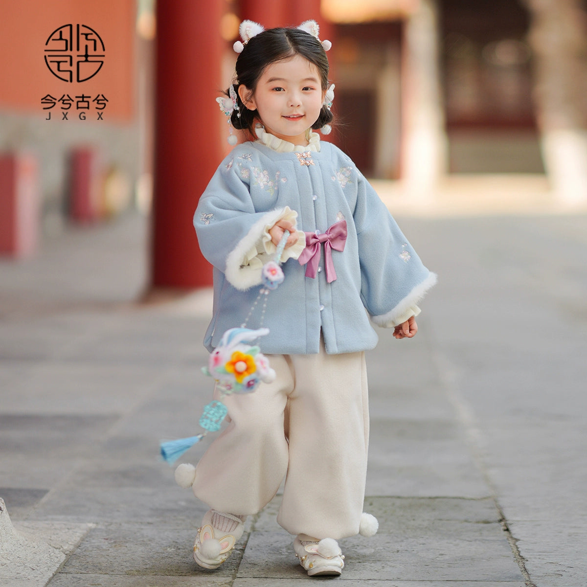 JXGX Chinese New Year Girl Jacket ---Xiwei