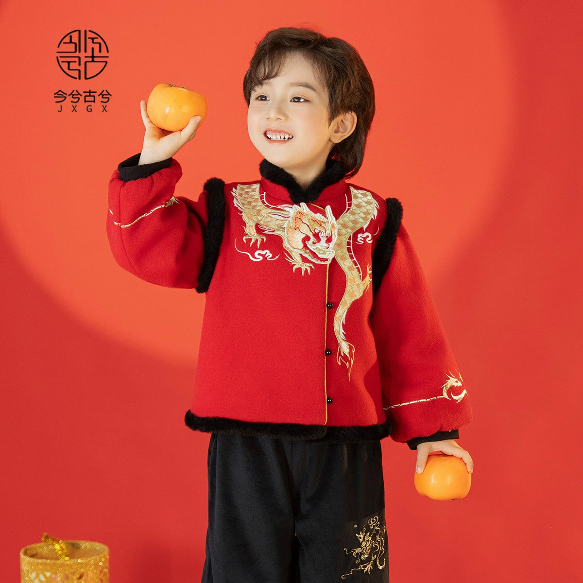 JXGX Chinese New Year Boys Jacket ---Jinlong