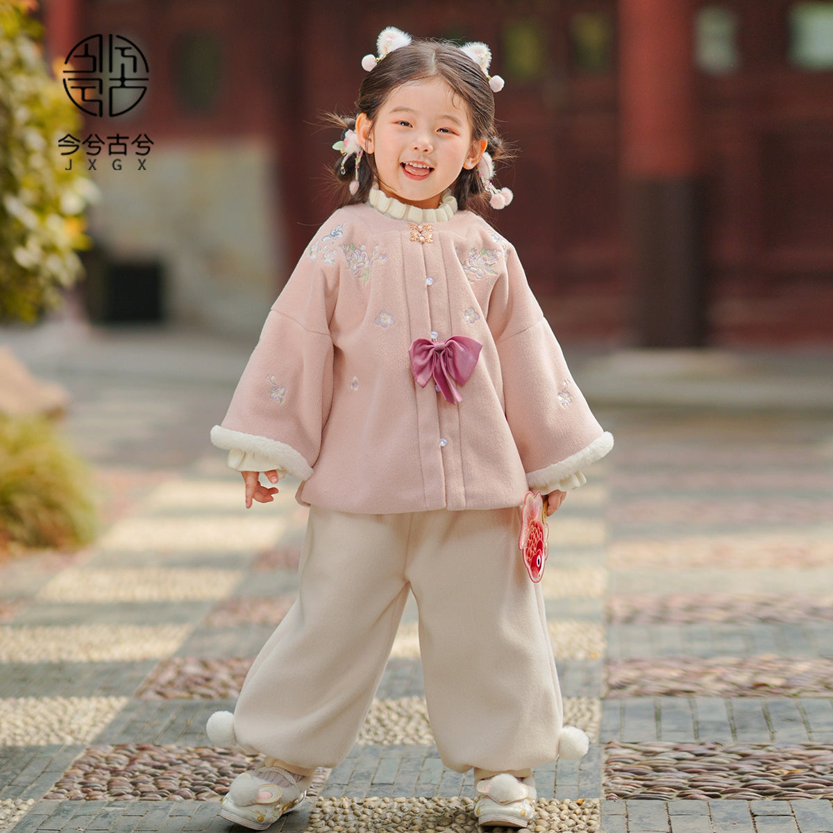 JXGX Chinese New Year Girl Jacket ---Xiwei